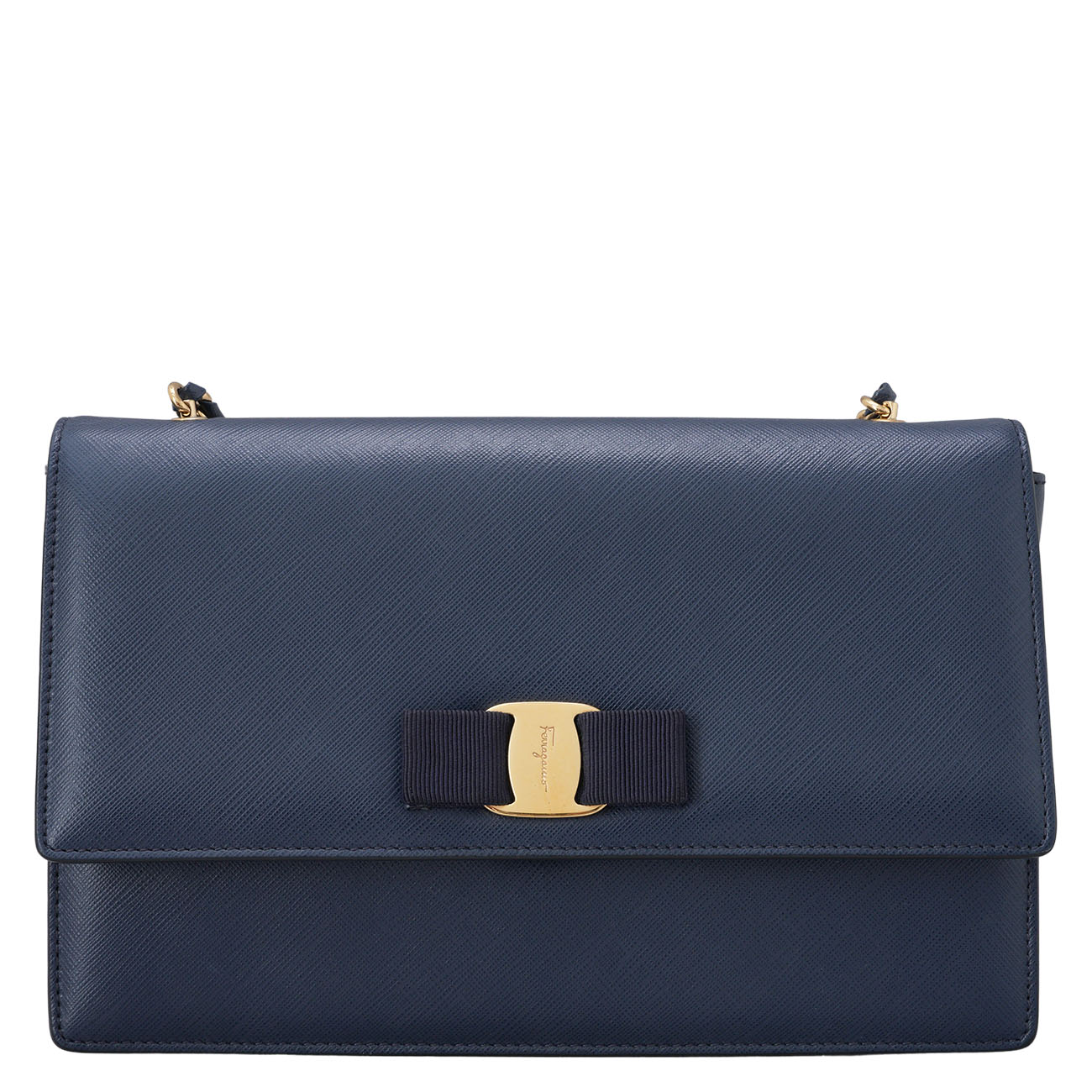 FERRAGAMO(USED)페라가모 지니 체인백